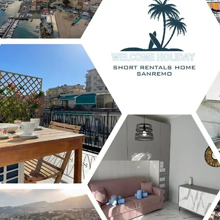 Wh-maison Du Soleil-attico Monolocale Con Parcheggio Gratuito E Grande Terrazza - A 5 Minuti Dal Centro - Wifi San Remo