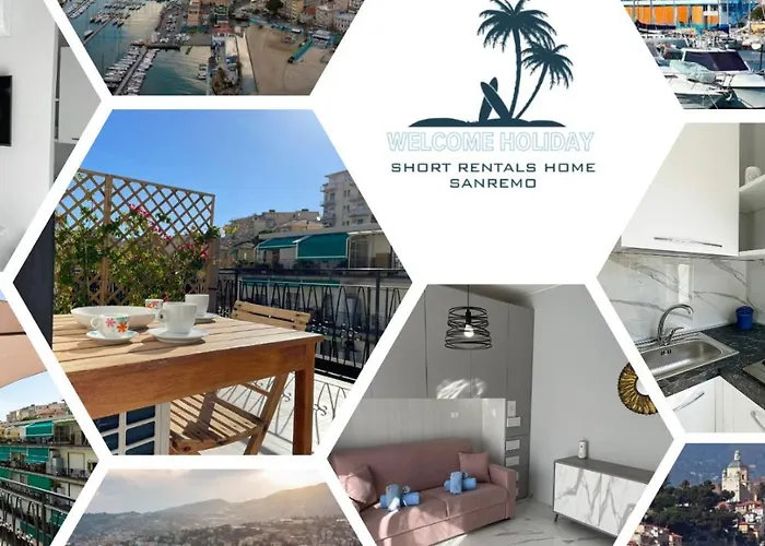 Wh Tommy- Attico Monolocale Con Parcheggio Gratuito E Grande Terrazza - A 5 Minuti Dal Centro - Wifi Sanremo